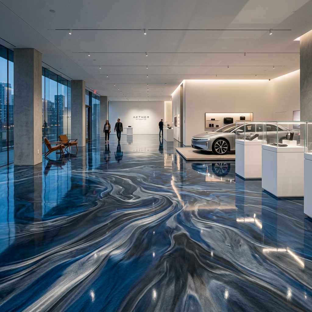 Premium Metallic Epoxy Floor