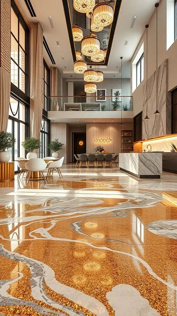 Metallic Epoxy Flooring